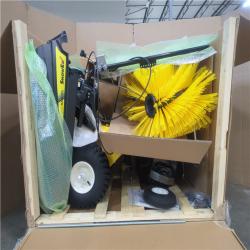 California NEW SNOWEX Walk Behind Sweeper  4-Cycle Engine  Honda Model # SS-4000