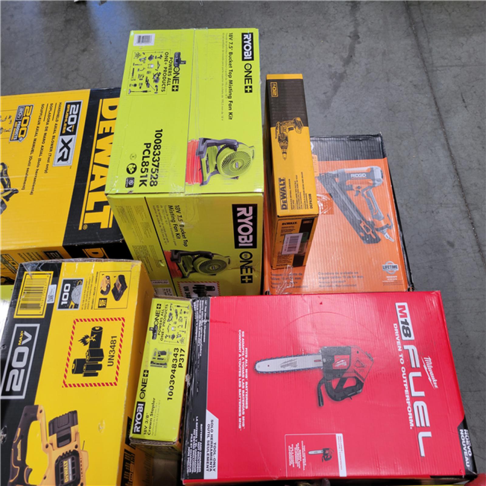 CALIFORNIA AS-IS TOOL PALLET