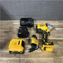 Houston Location AS-IS DeWalt 20V MAX XR 1/2 Mid Range Impact Wrench with 5.0 Battery with Charger