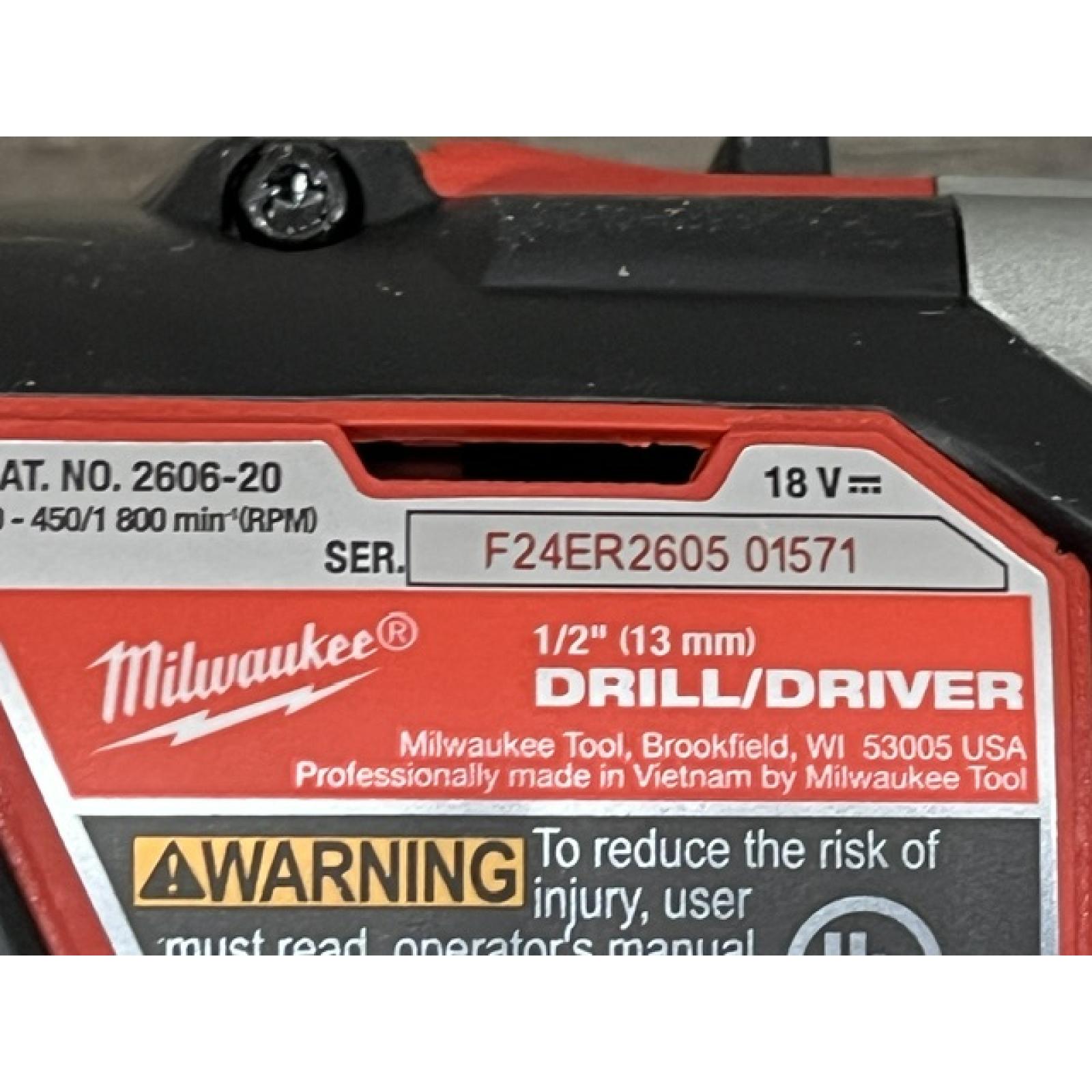 AS-IS Milwaukee 18-Volt Lithium-Ion Cordless (6-Tool) Combo Kit
