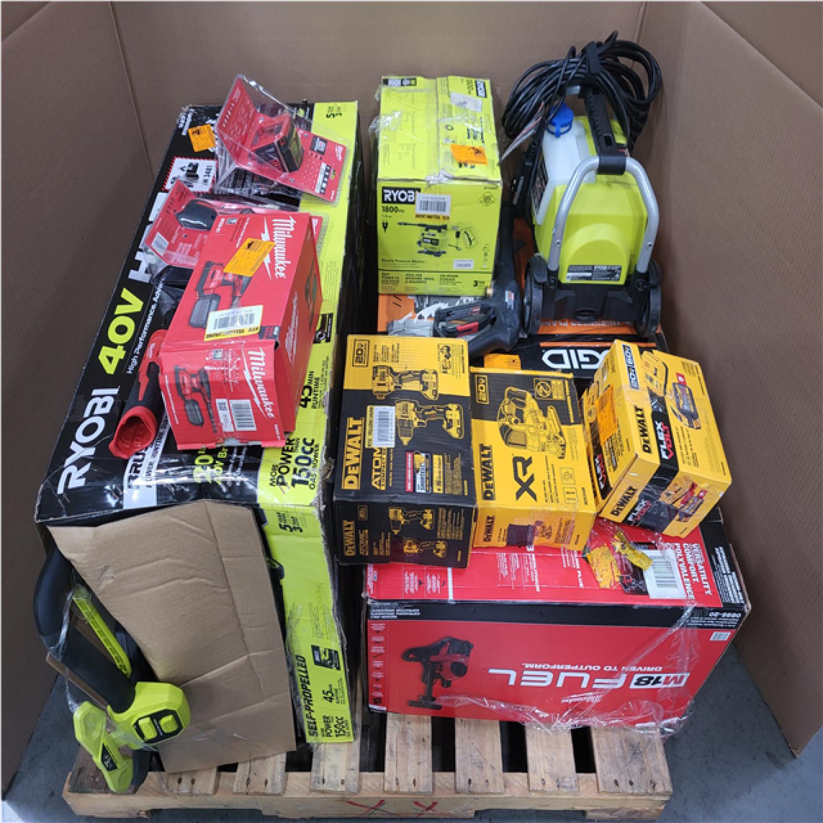 CALIFORNIA AS-IS TOOL PALLET