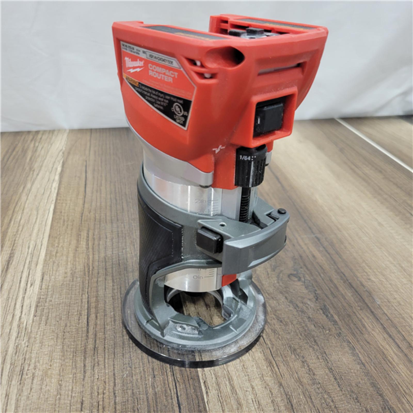 AS-IS  Milwaukee M18 FUEL Compact Router Bare