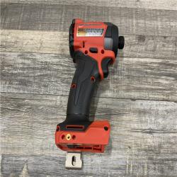 AS-IS Milwaukee FUEL 18V Lithium-Ion Brushless Cordless 1/4 in. Hex Impact Driver Kit