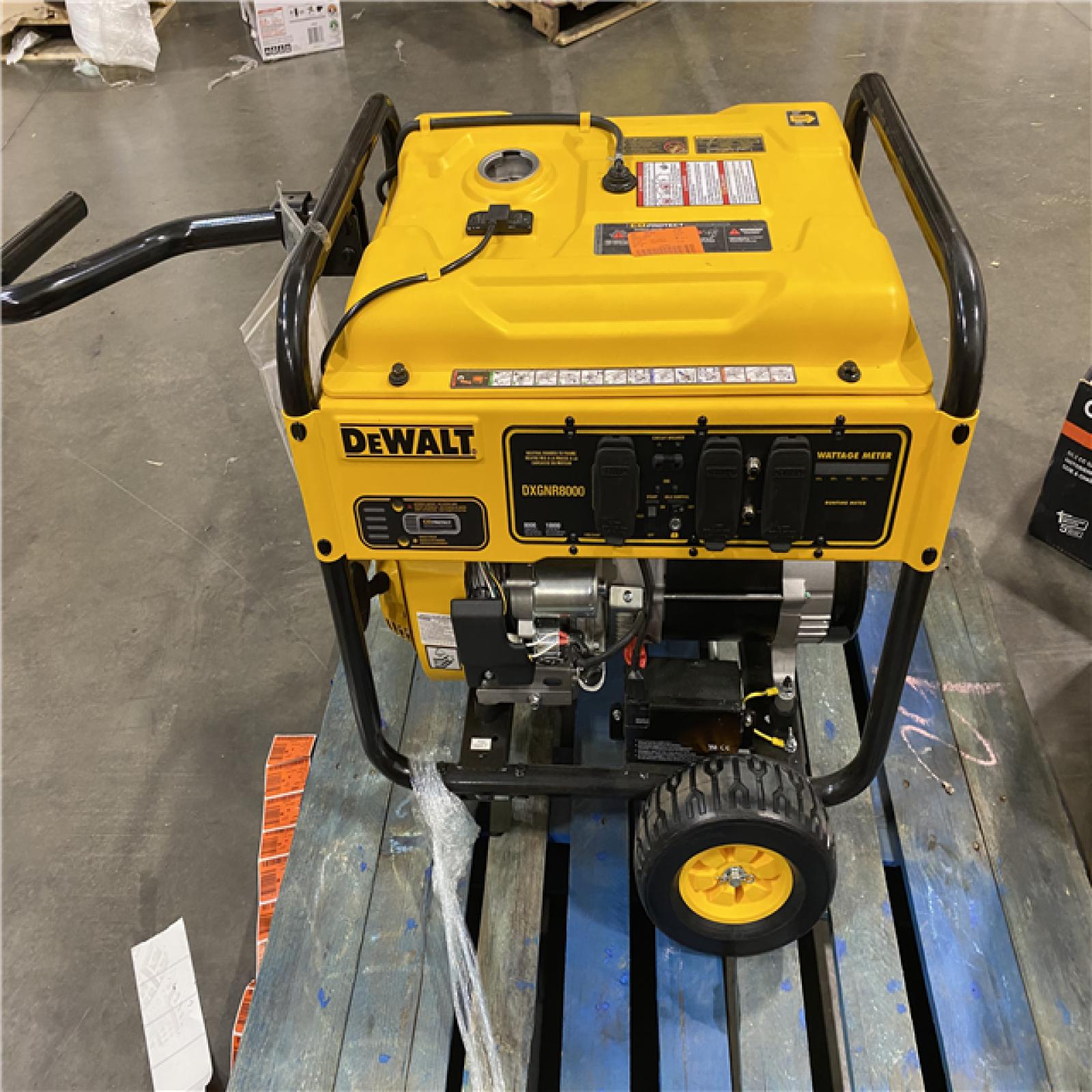 Dallas Location - As-Is DEWALT 10000 / 8000-Watt Gas Portable Generator