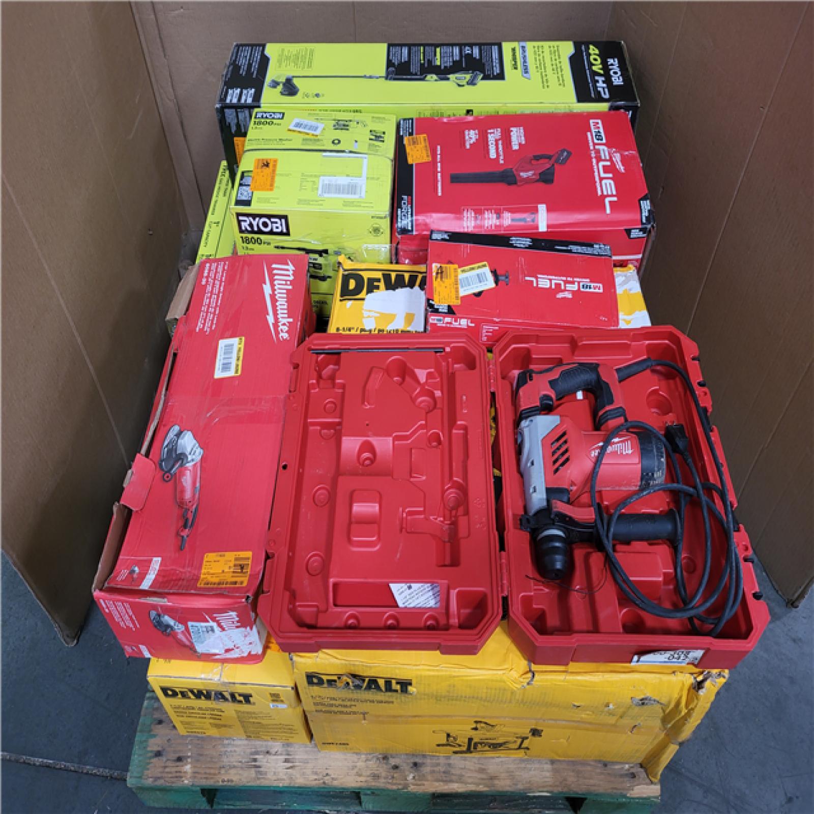 CALIFORNIA AS-IS TOOL PALLET