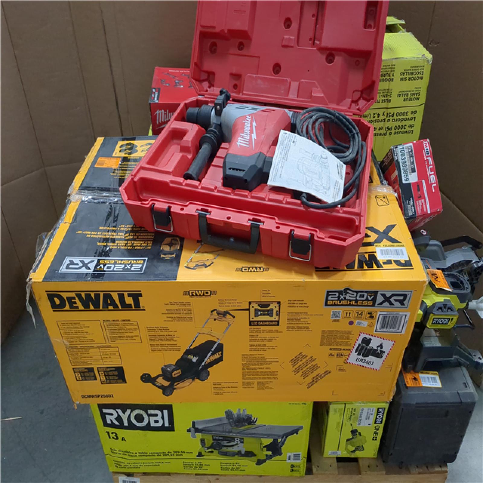 CALIFORNIA AS-IS TOOL PALLET