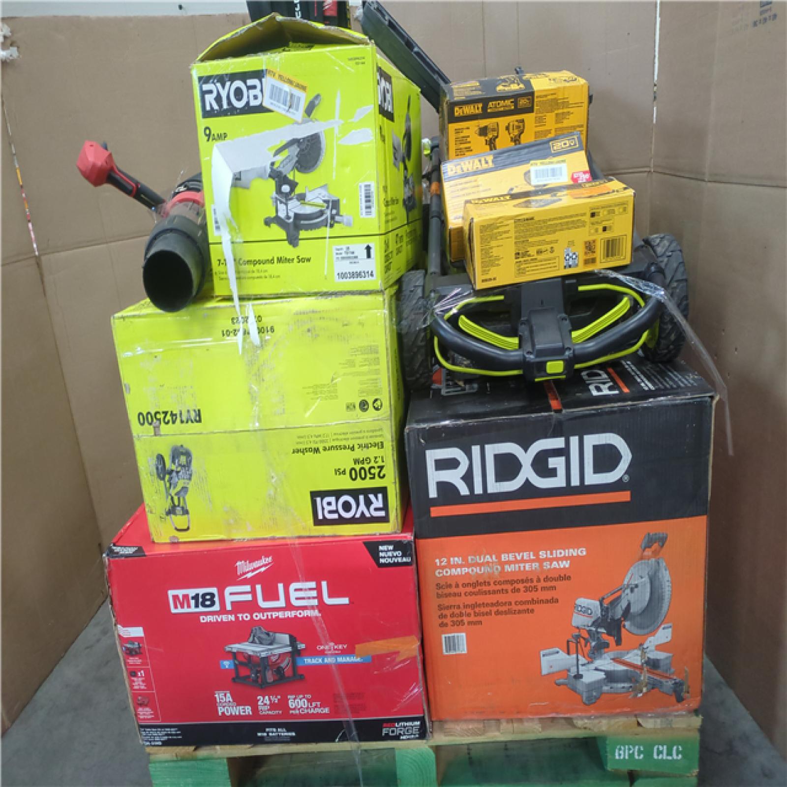 CALIFORNIA AS-IS TOOL PALLET