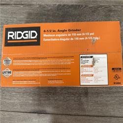 California NEW Ridgid 4-1/2 Angle Grinder