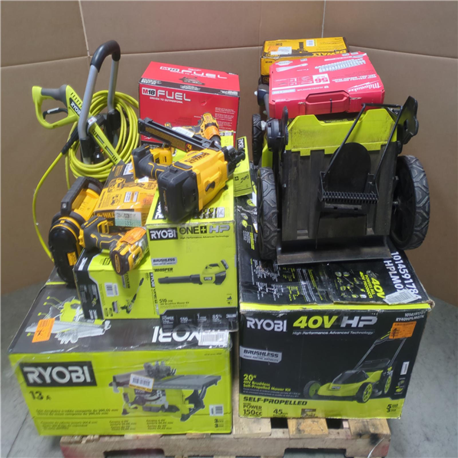 CALIFORNIA AS-IS TOOL PALLET