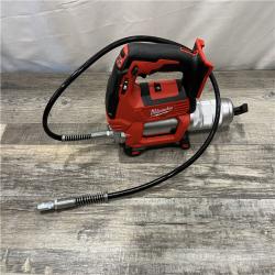 AS-IS Milwaukee 18V Lithium-Ion Cordless Grease Gun 2-Speed (Tool-Only)