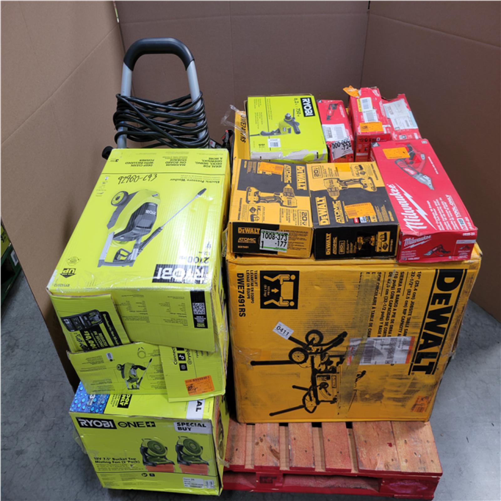 CALIFORNIA AS-IS TOOL PALLET