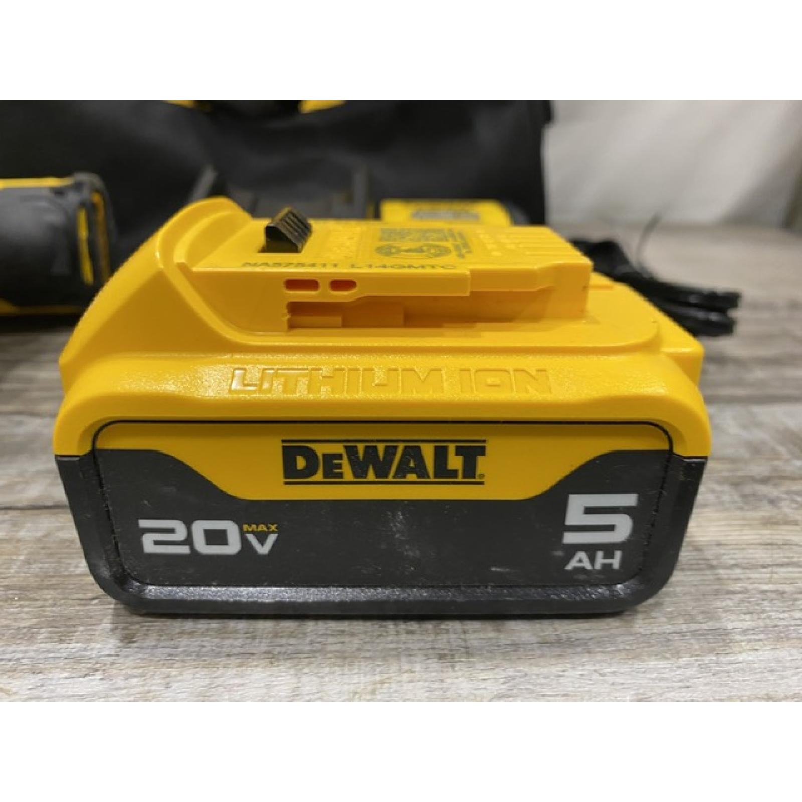 AS-IS DEWALT 20-Volt Maximum XR Lithium-Ion Cordless Brushless 1/4 in. 3-Speed Impact Driver Kit