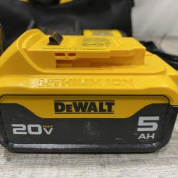 AS-IS DEWALT 20-Volt Maximum XR Lithium-Ion Cordless Brushless 1/4 in. 3-Speed Impact Driver Kit