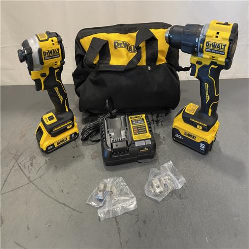 AS-IS - DeWalt ATOMIC 20-Volt Lithium-Ion Cordless 2-Tool Combo Kit