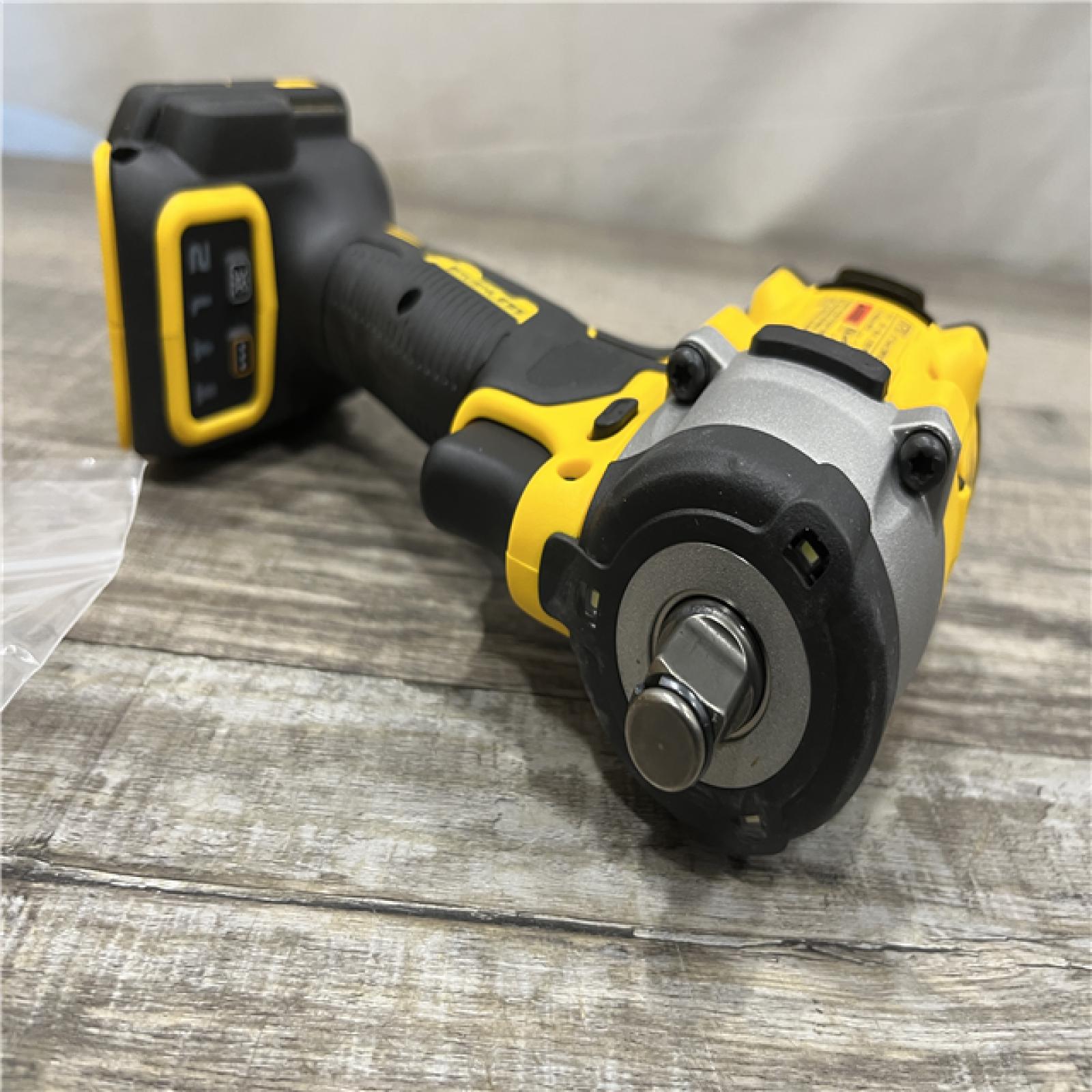 AS-IS DEWALT ATOMIC 20V MAX Cordless Brushless 1/2 in. Variable Speed Impact Wrench (Tool Only)