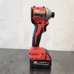 AS-IS- Milwaukee M18 Compact Brushless 1/4  Hex Impact Driver Kit