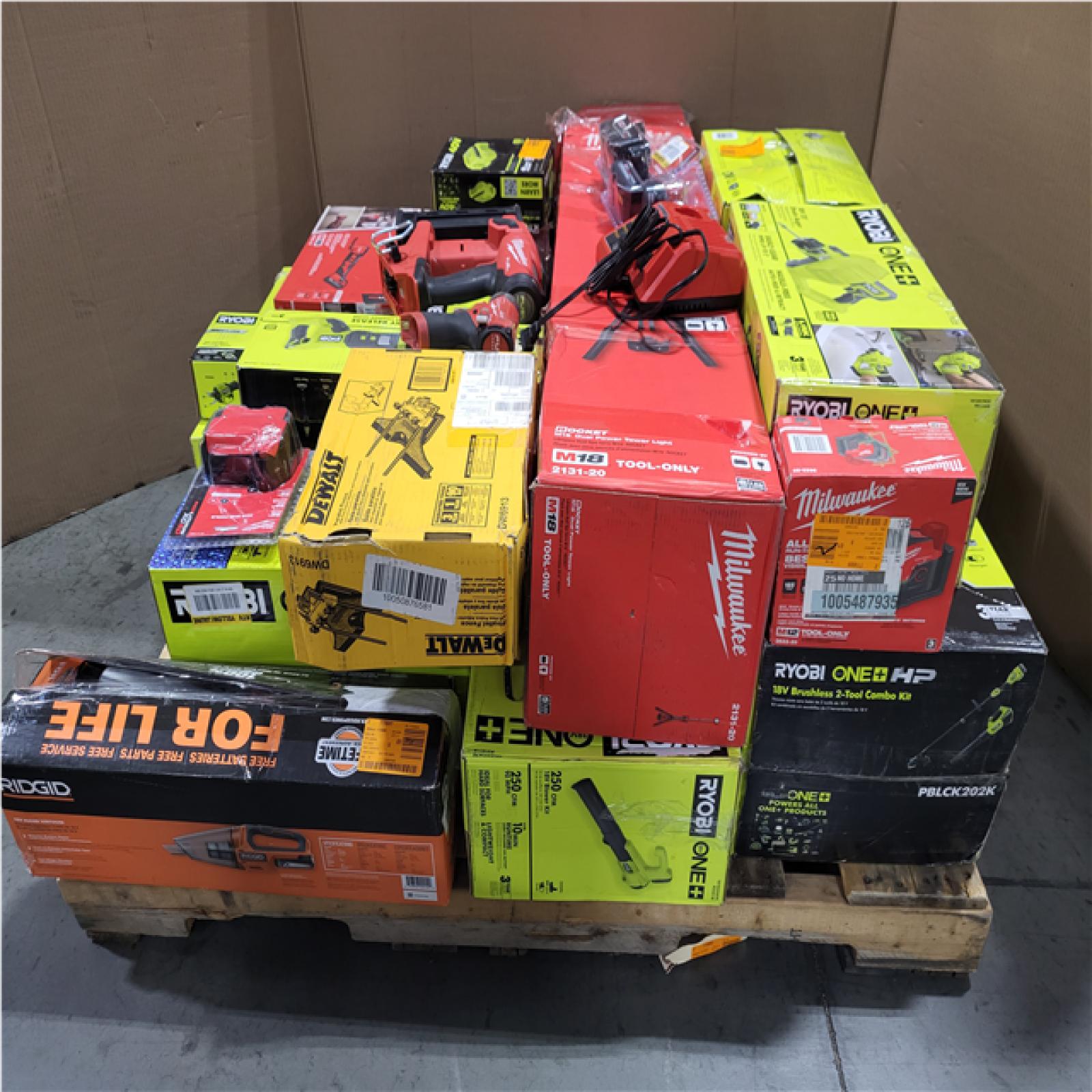 CALIFORNIA AS-IS TOOL PALLET