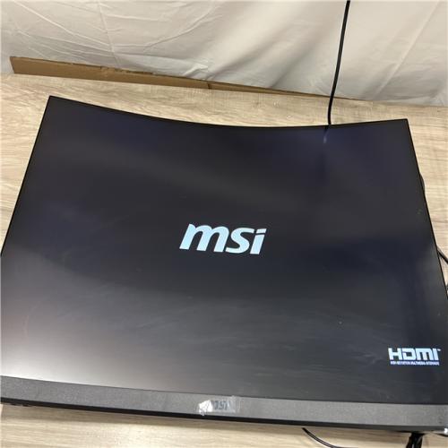 AS-IS MSi 31.5 Curved FHD Display  250Hz 1ms  Gaming Monitor