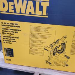 CALIFORNIA NEW DEWALT 12(305MM) DOUBLE-BEVEL COMPOUND MITER SAW