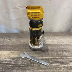 AS-IS DEWALT 20V MAX XR Cordless Brushless Fixed Base Compact Router (Tool Only)