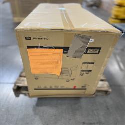 DALLAS LOCATION- AS-IS HUSKY 52 in. W 10-Drawer  Workbench Matte White w/Carbon Fiber/Woodtop