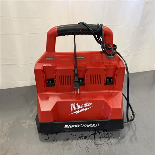 AS-IS - Milwaukee M18 18V Lithium-Ion PACKOUT 6-Port Rapid Charger