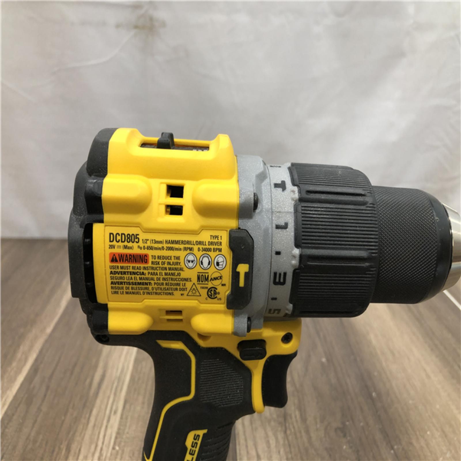 AS-IS DEWALT 20V Compact Cordless 1/2 in. Hammer Drill (Tool Only)