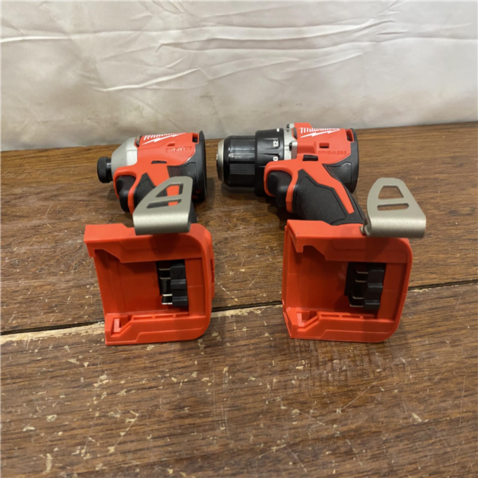 AS-IS Milwaukee M18 Compact Brushless 2-Tool Combo Kit