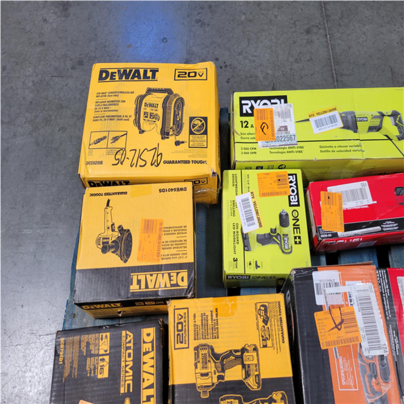 CALIFORNIA AS-IS TOOL PALLET