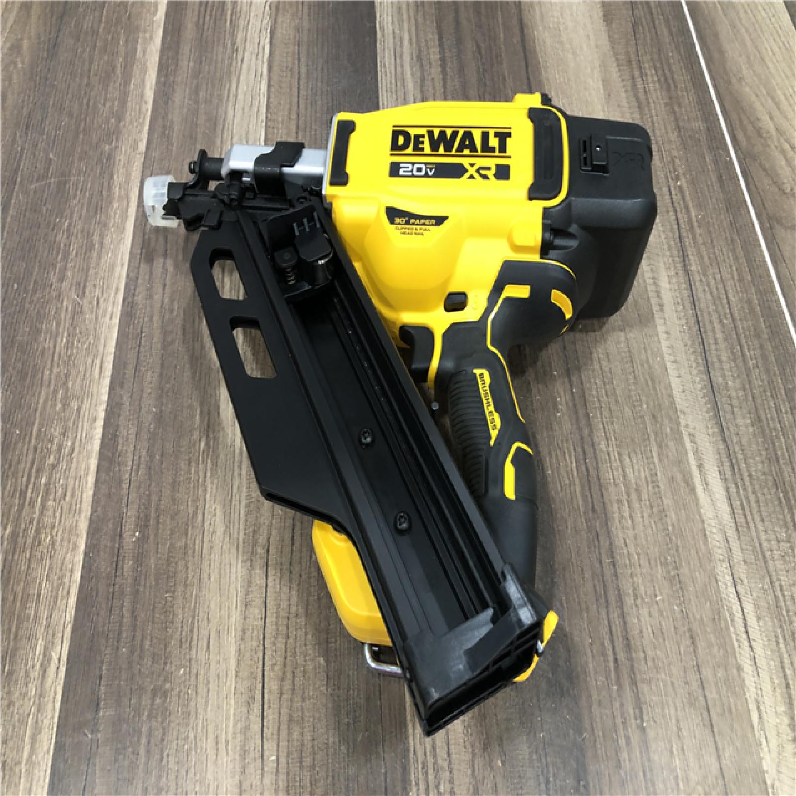 AS-IS DEWALT 20-Volt 30° Cordless Framing Nailer (Tool-Only)