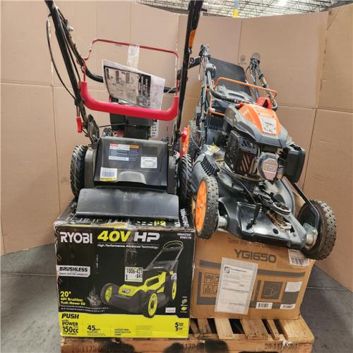 CALIFORNIA AS-IS OUTDOOR POWER EQUIPMENT