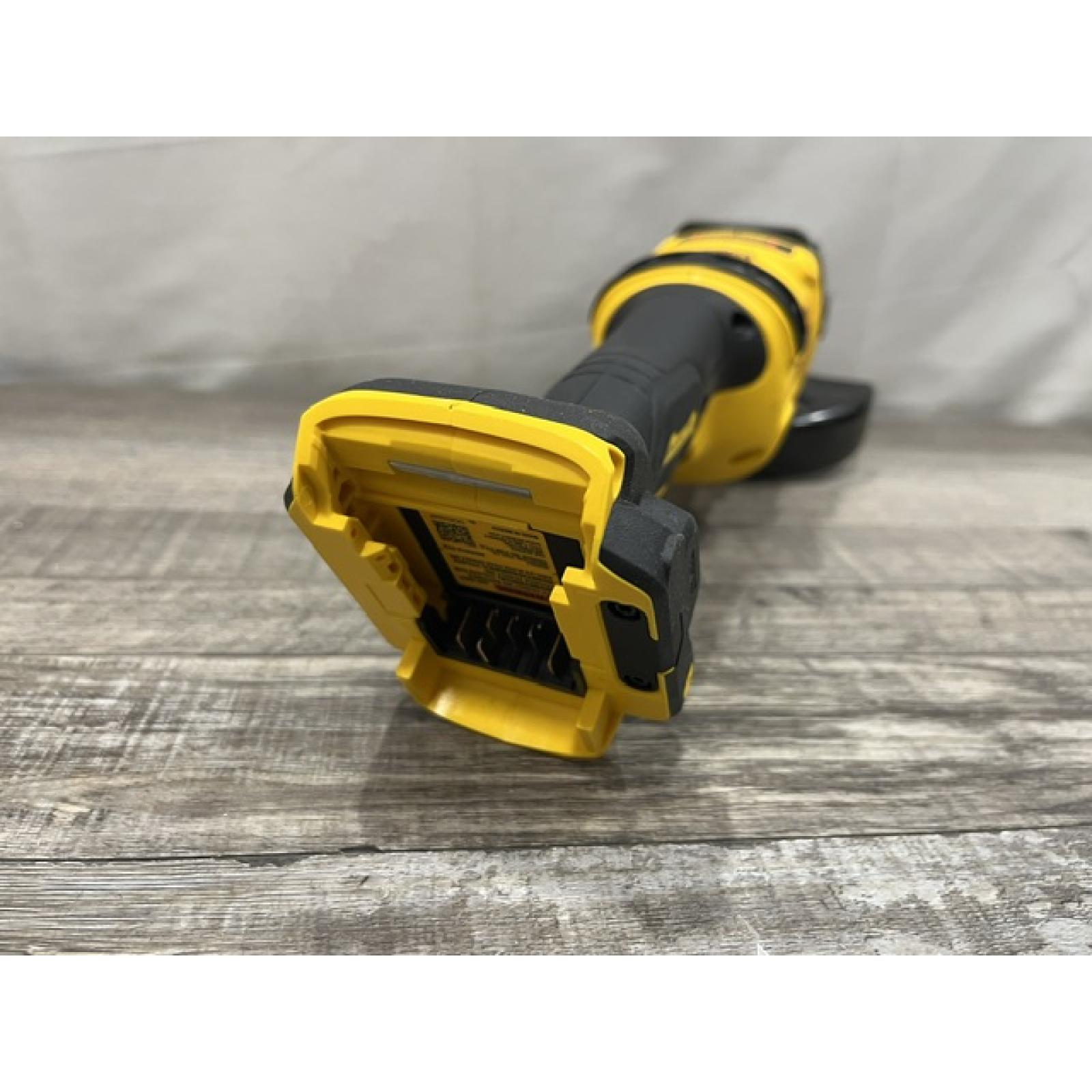 AS-IS DEWALT FLEXVOLT 60V MAX Cordless Brushless 4.5 in. to 6 in. Small Angle Grinder with Kickback Brake (Tool Only)