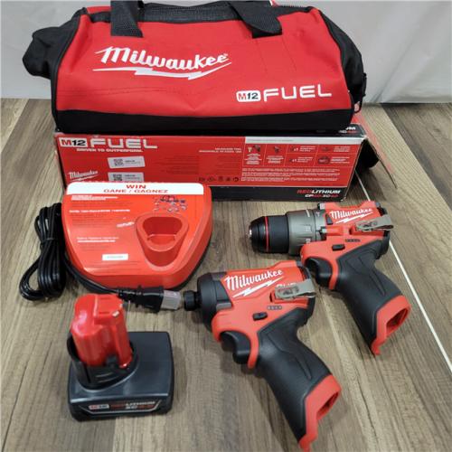 GOOD Milwaukee M12 Fuel Combo Rotomartillo 1/2 Y Llave De Impacto1/4 Nueva Generacion