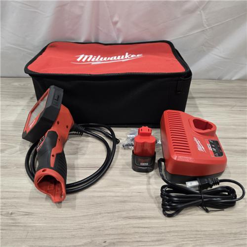 AS-IS Milwaukee M12 12V Cordless M-SPECTOR 360-Degree 4 Ft. Inspection Camera Kit