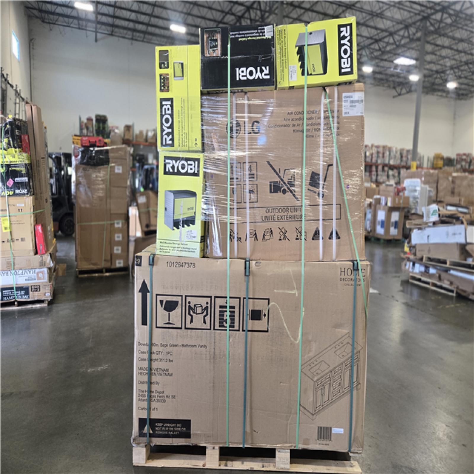 DALLAS LOCATION- AS-IS HOME IMPROVEMENT PALLET