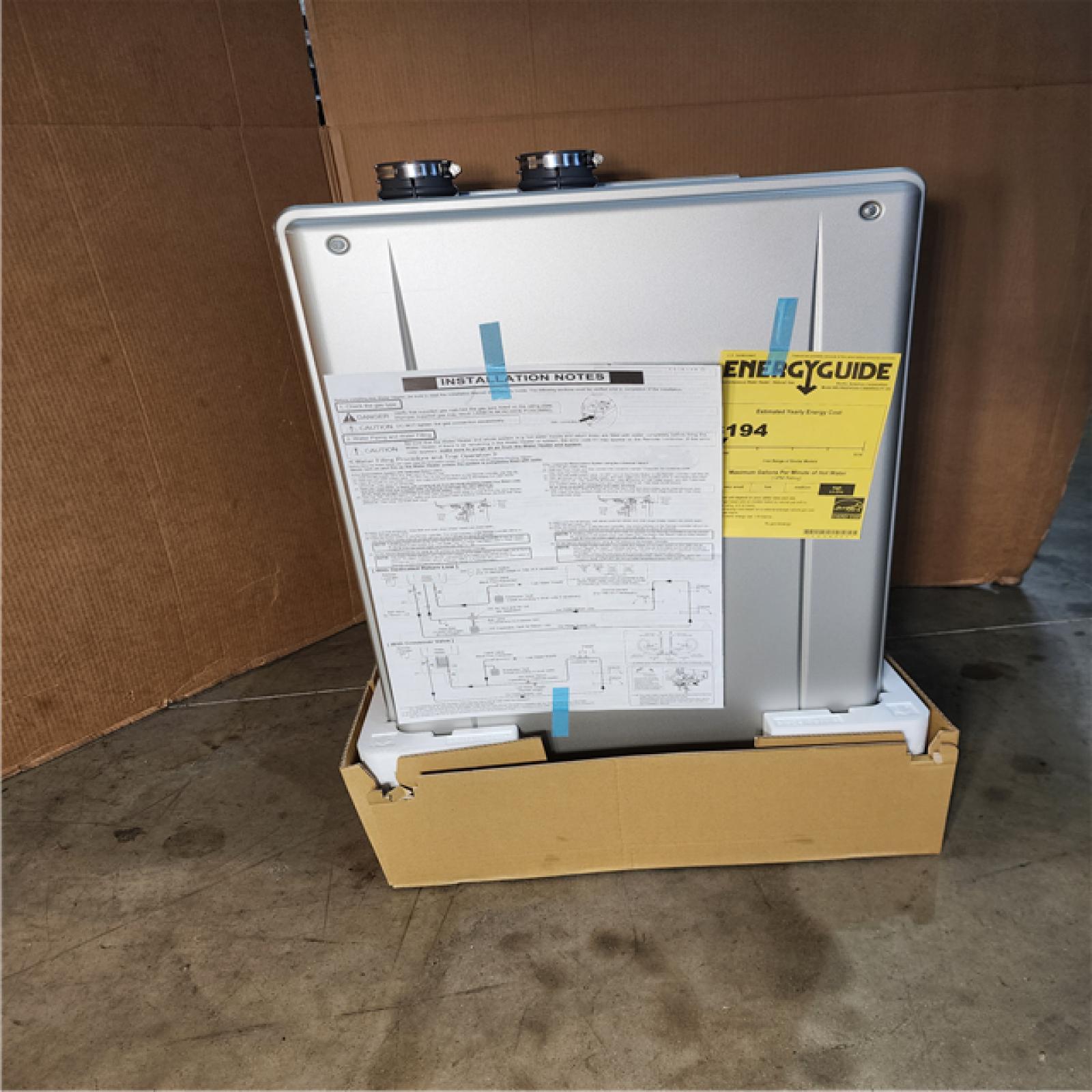 HOUSTON LOCATION - AS-IS (NEW) Noritz NRCR92-DV Natural Gas Tankless Water Heater