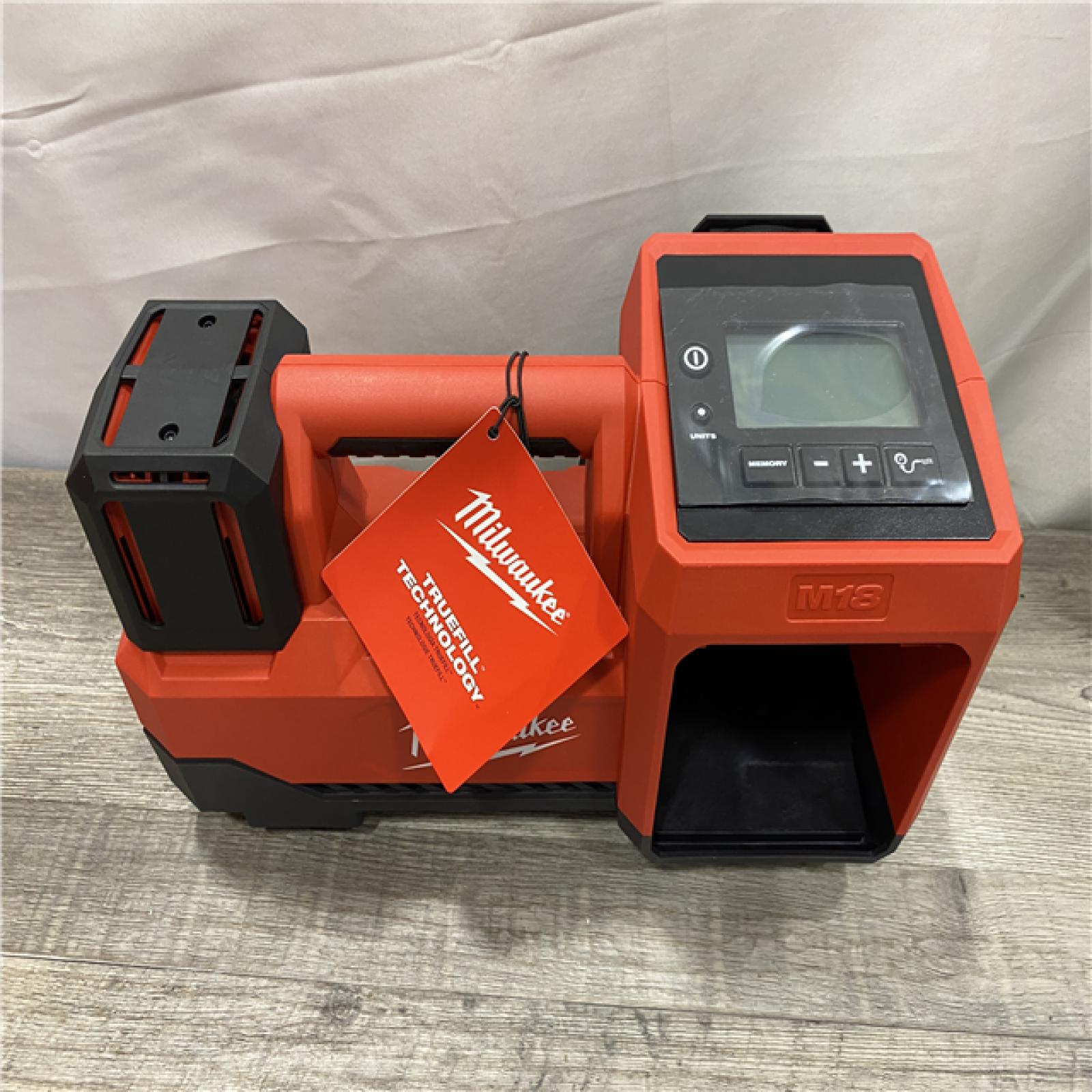 AS-IS Milwaukee 18-Volt Lithium-Ion Cordless Electric Portable Inflator (Tool-Only)