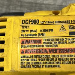 AS-IS DEWALT 20V MAX Lithium-Ion Cordless 1/2 in. Impact Wrench Kit
