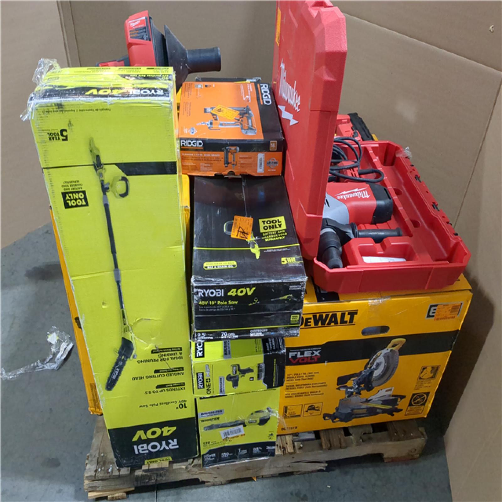 CALIFORNIA AS-IS TOOL PALLET