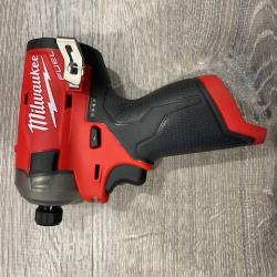 AS-IS Milwaukee FUEL SURGE 12V Lithium-Ion Brushless Cordless 1/4 in. Hex Impact Driver Compact Kit