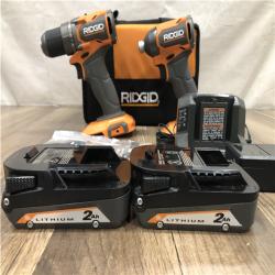 AS-IS RIDGID 18V SubCompact Brushless 2-Tool Combo Kit