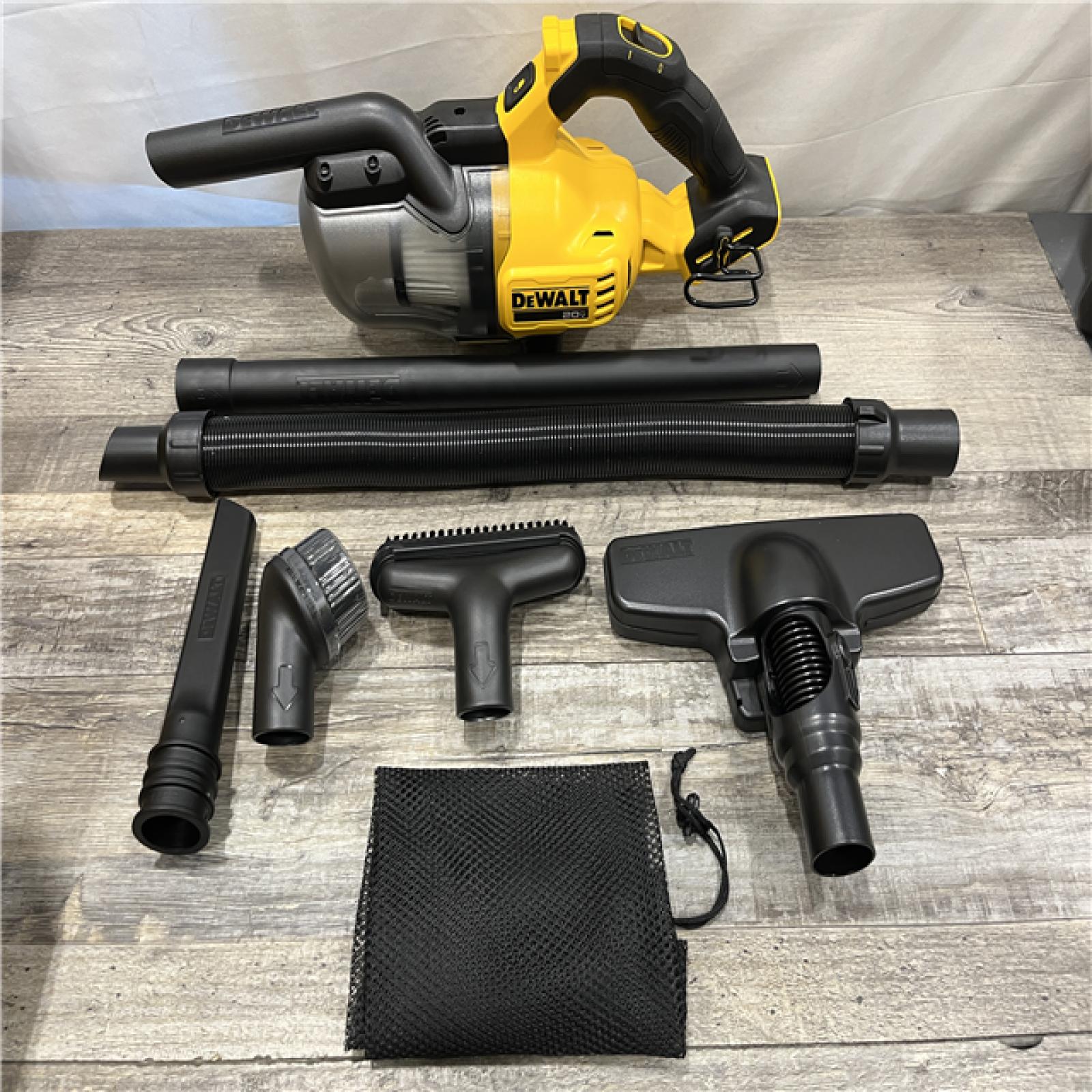 AS-IS DEWALT Bagless 20V MAX Stick Cordless General Dirt Filter Handheld Vacuum (Tool Only)