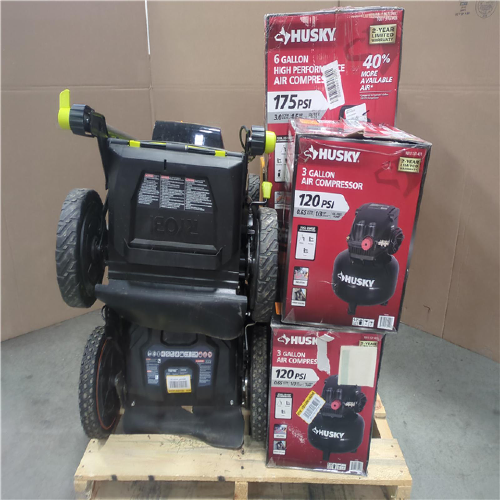 CALIFORNIA AS-IS OUTDOOR POWER EQUIPMENT