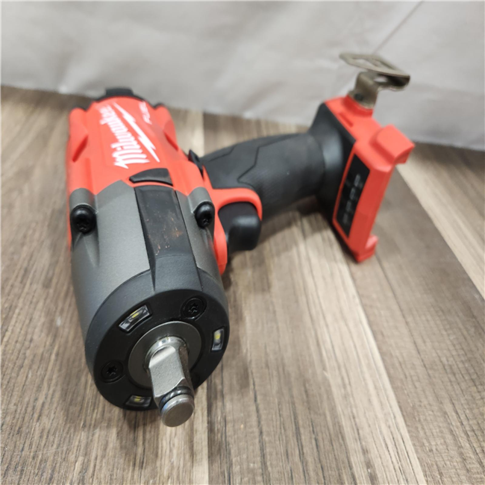 AS-IS- Milwaukee  M18 18V Fuel 1/2 Mid-Torque Impact Wrench Cordless Lithium-Ion Brushless (Tool-Only)