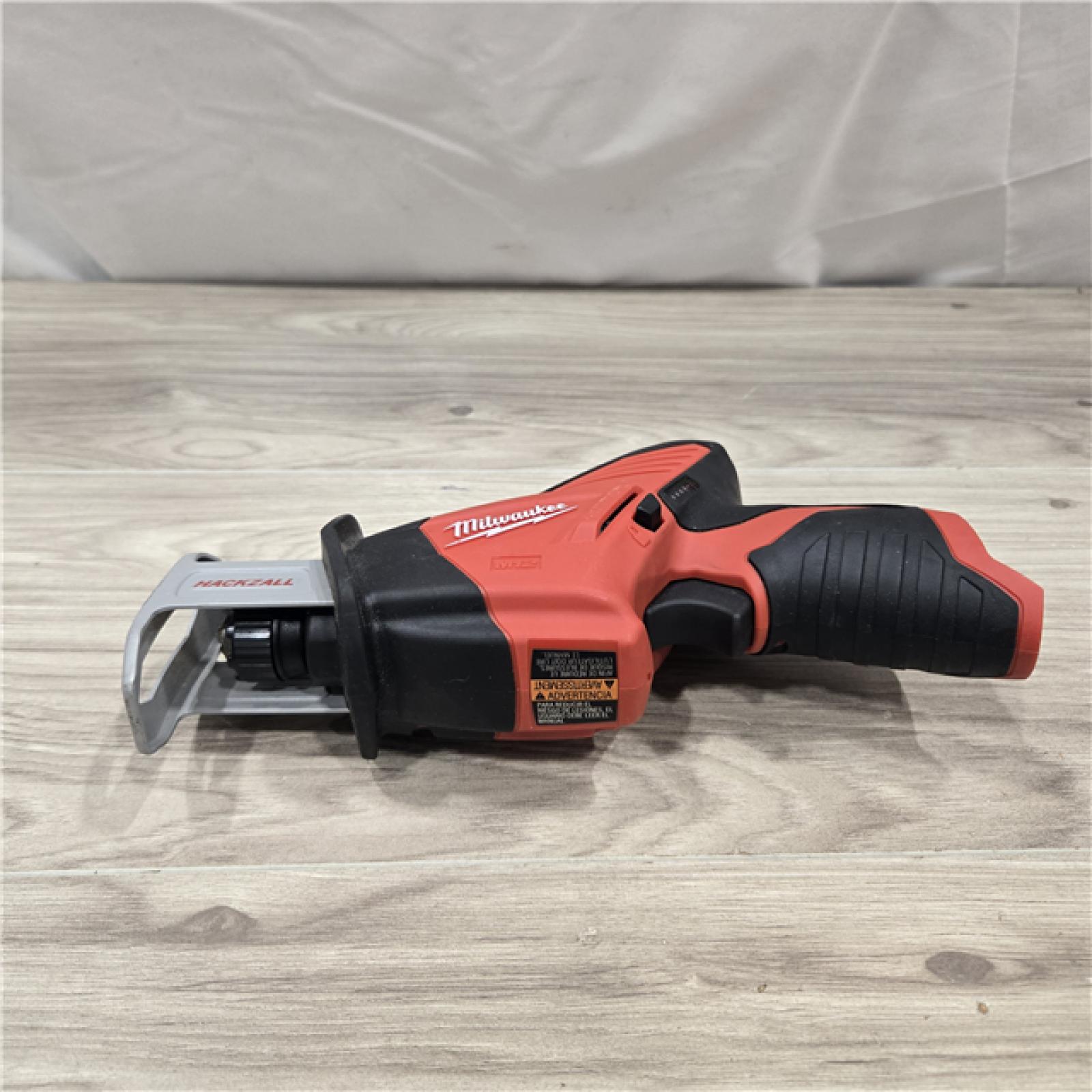 AS-IS Milwaukee 2420-21 12V 1.5Ah Cordless Straight Handle Reciprocating Saw Kit