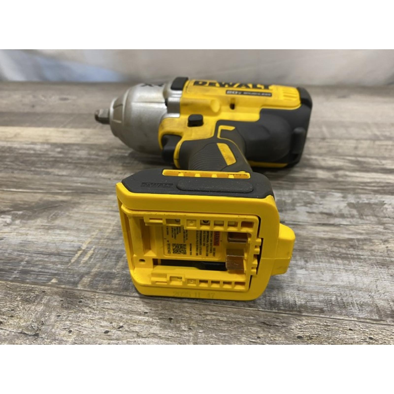 AS-IS DEWALT 20V MAX Cordless 1/2 in. Impact Wrench (Tool Only)