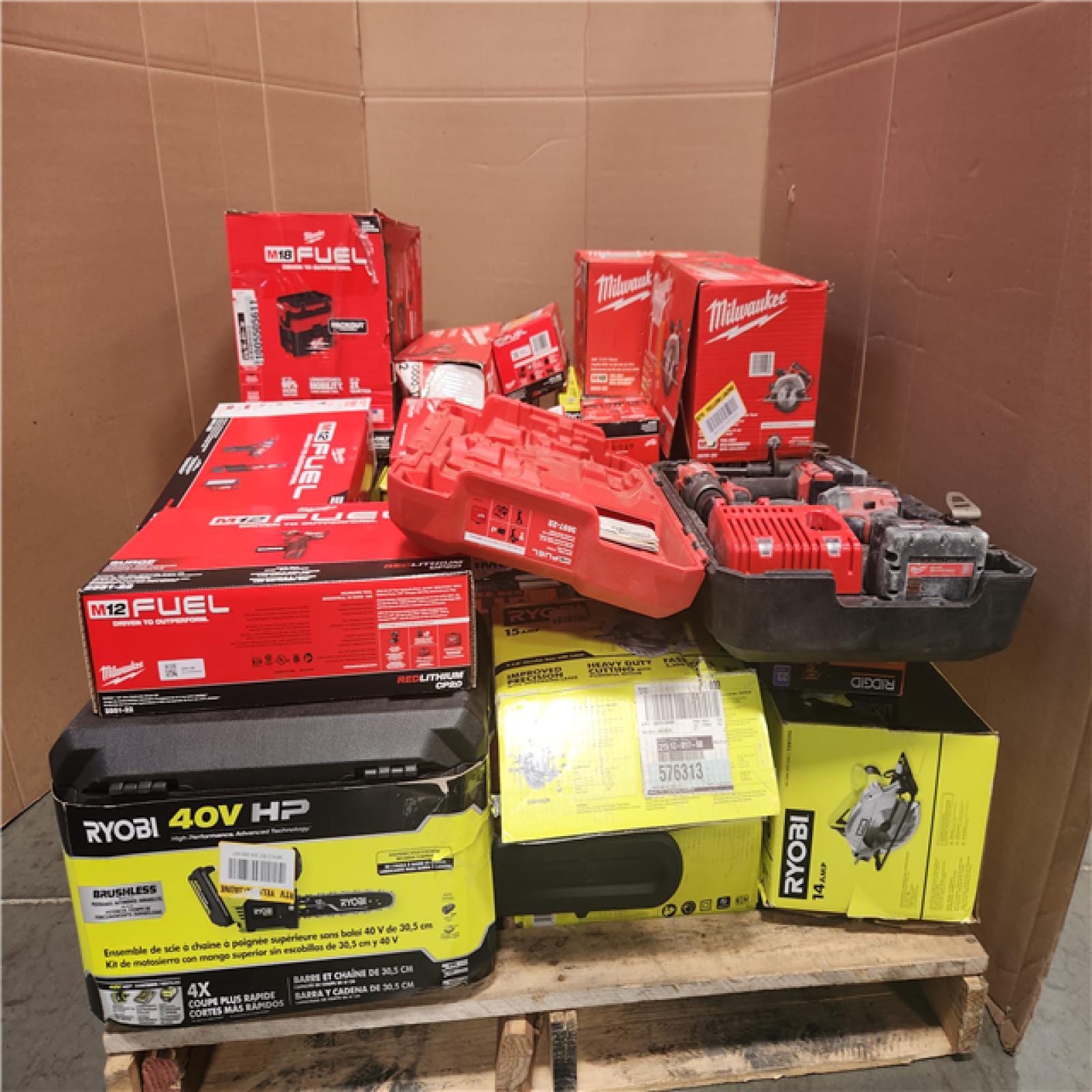 CALIFORNIA AS-IS TOOL PALLET