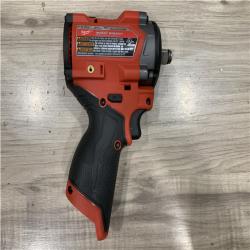 AS-IS Milwaukee FUEL 12V Lithium-Ion Brushless Cordless Stubby 1/2 in. Impact Wrench (Tool-Only)