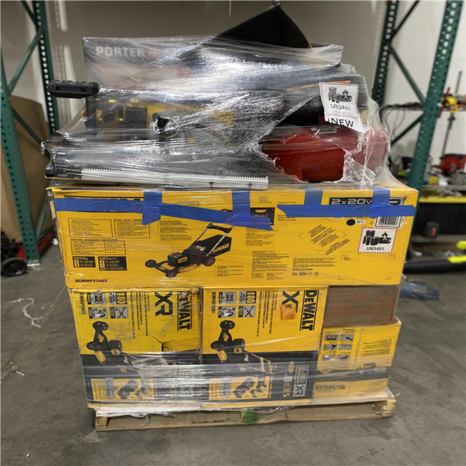 Dallas Location - As-Is DEWALT Tool Pallet