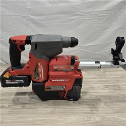 NEW! - Milwaukee 18V M18 FUEL Lithium-Ion Brushless Cordless SDS-Plus Rotary Hammer Kit with Dust Extractor 6.0 Ah